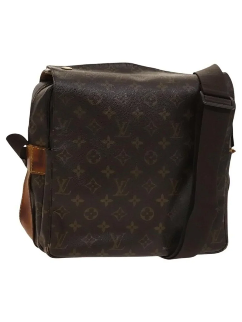Authentic LOUIS VUITTON Monogram Naviglio Shoulder Bag SPO M50205 LV